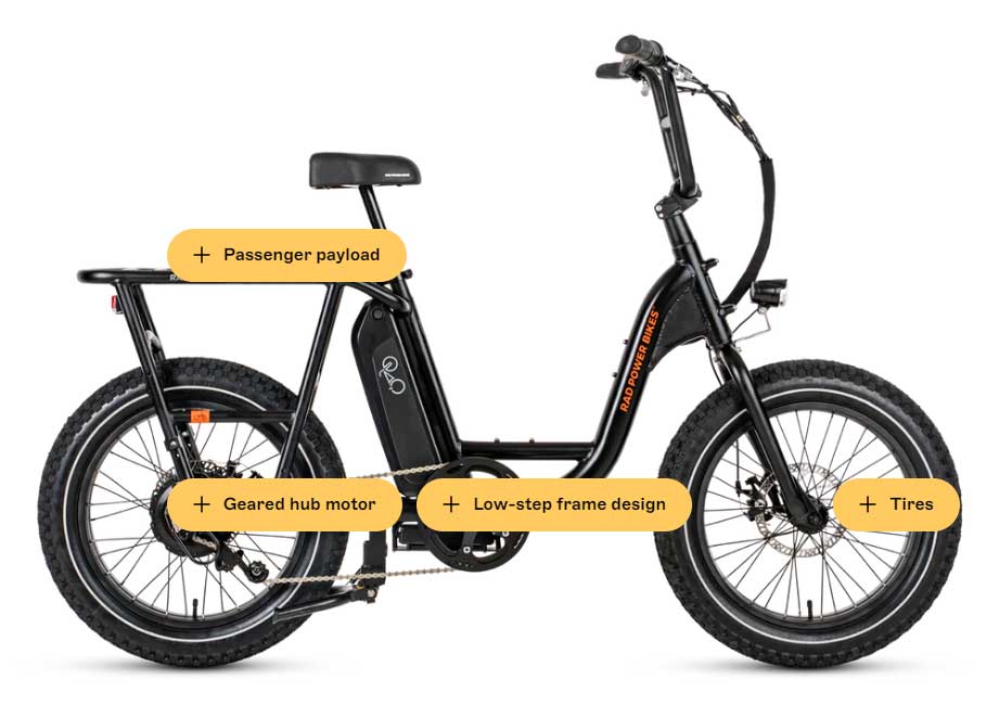 eBike-Rental-Orange-Beach-Specifications-RadRunner-2-Electric-Utility-Bike